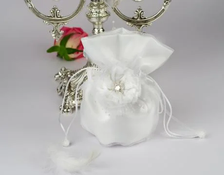 Bride handbag 스톡 사진
