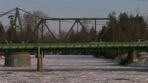 Bride - ice below trafficFinal Video stock 301865