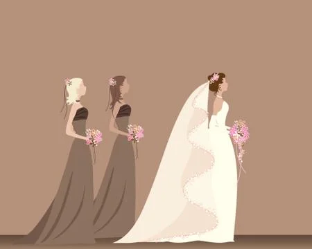 Bride Stock Illustration