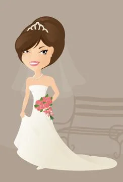 Bride Stock Illustration