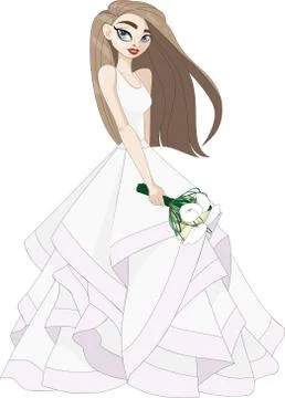 Bride Stockillustratie