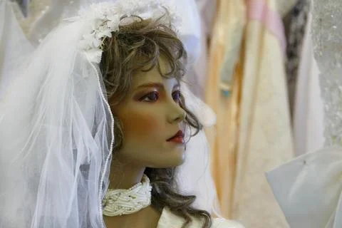 Bride Mannequin Stock Photos