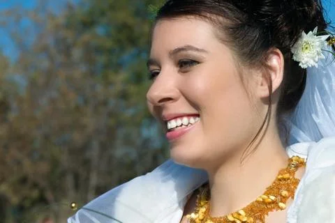 The bride Foto stock