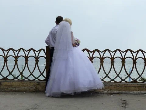 The bride Foto stock