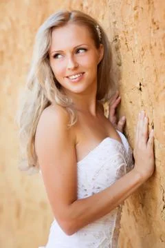 Bride portrait Stock Photos