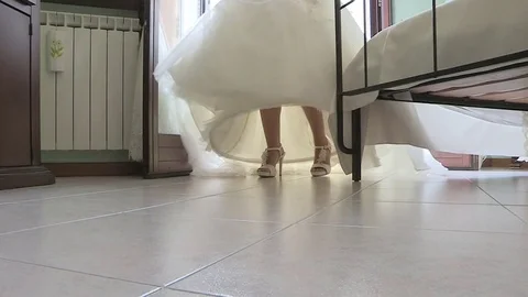 Bride preparation Stock Footage 73645866