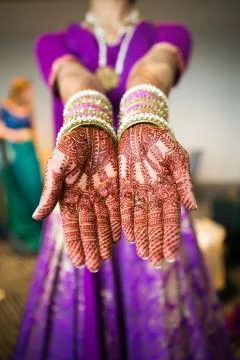 Bride Preperation Stock Photos