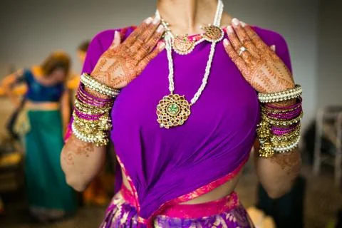 Bride Preperation Stock Photos