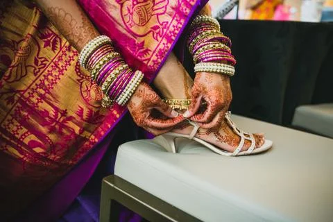 Bride Preperation Stock Photos