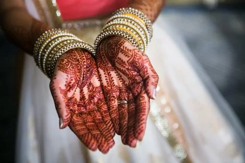 Bride Preperation Stock Photos