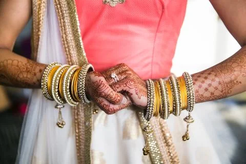 Bride Preperation Stock Photos