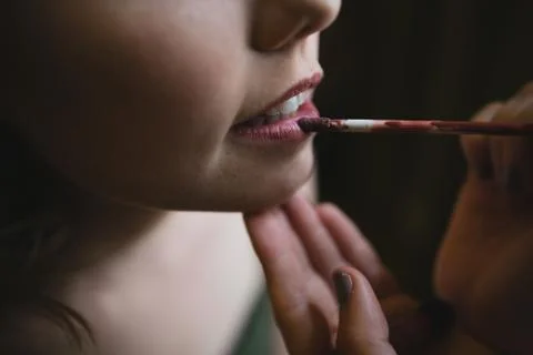 Bride Preperation Stock Photos