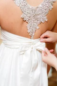 Bride Preperation Stock Photos