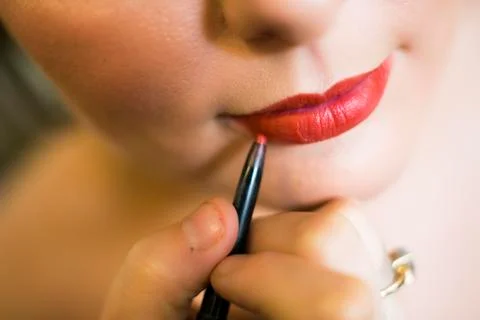 Bride Preperation Stock Photos