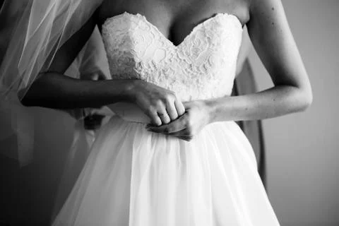 Bride Preperation Stock Photos