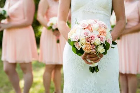 Bride Preperation Stock Photos