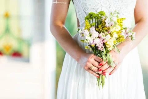 Bride Preperation Stock Photos