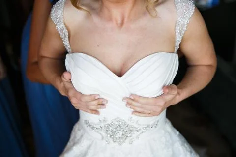 Bride Preperation Stock Photos