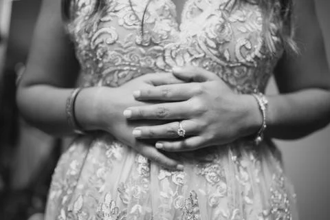 Bride Preperation Stock Photos