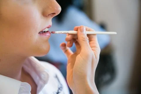 Bride Preperation Stock Photos