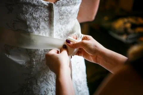 Bride Preperation Stock Photos