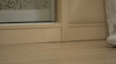 Bride shoes Stock Footage 55863990