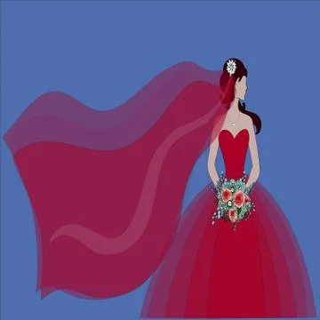 Bride silhouettes vector icon. Best modern, simple, isolated, flat icon for webs Stock Illustration