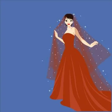 Bride silhouettes vector icon. Best modern, simple, isolated, flat icon for webs Stock Illustration