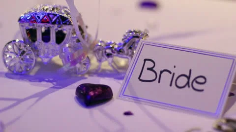 Bride Table Setting Vidéo 23878149