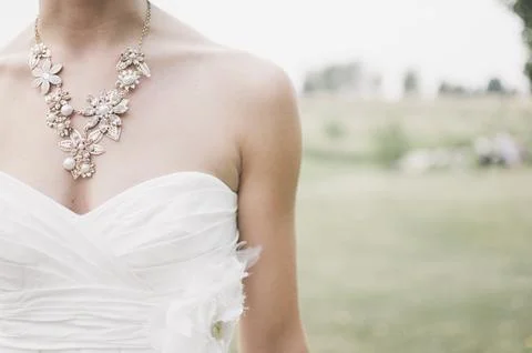 Bride at a wedding ceremony Stock Photos