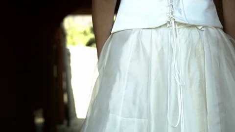 Bride in white 스톡 동영상 81905678