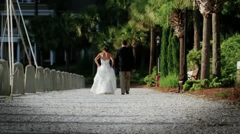 BrideGroom Stock Footage 10928748