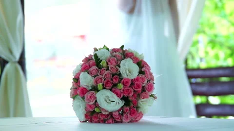 The bride's bouquet. Stock Footage 65190910