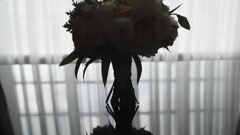 Bride's bouquet Stock Footage 148074783