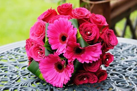 Brides bouquet Stock Photos