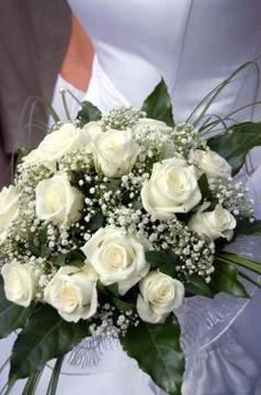 Bride's bouquet Stock Photos