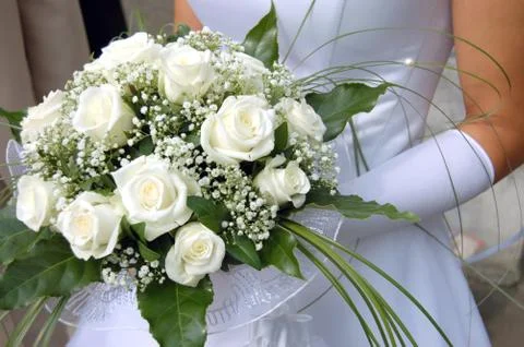 Bride's bouquet Stock Photos