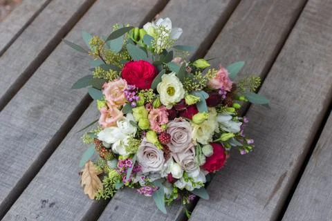 The bride's bouquet Stock Photos
