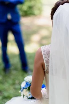 The bride's bouquet Stock Photos