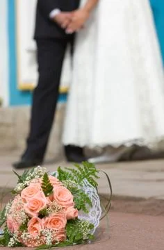 Bride's bouquet Stock Photos