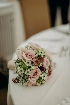The bride's bouquet Stock Photos