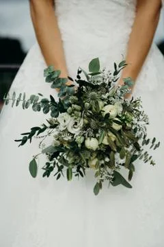 The bride's bouquet Stock Photos