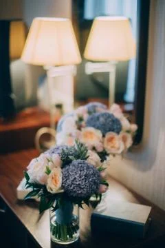 The bride's bouquet. Stock Photos