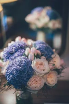 The bride's bouquet. Stock Photos
