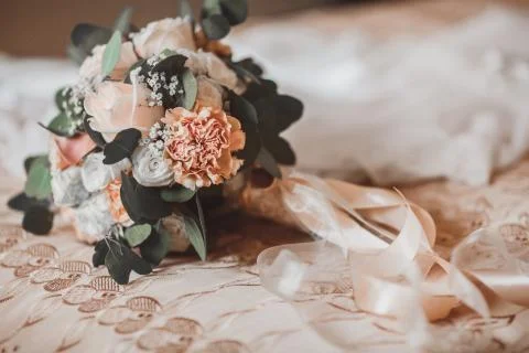 The bride's bouquet Stock Photos