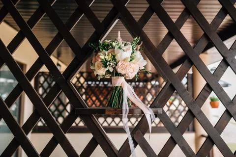 The bride's bouquet Stock Photos
