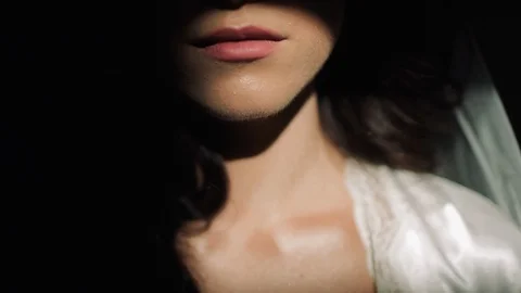 Bride's Face. Stock-Footage 107937553