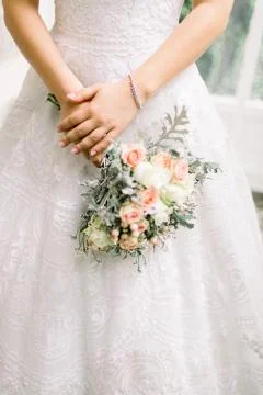 Bride's flower Stock Photos