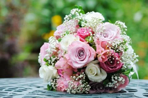 Brides flowers Stock Photos