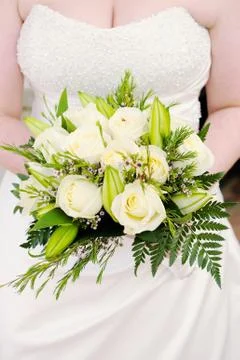 Brides flowers Stock Photos